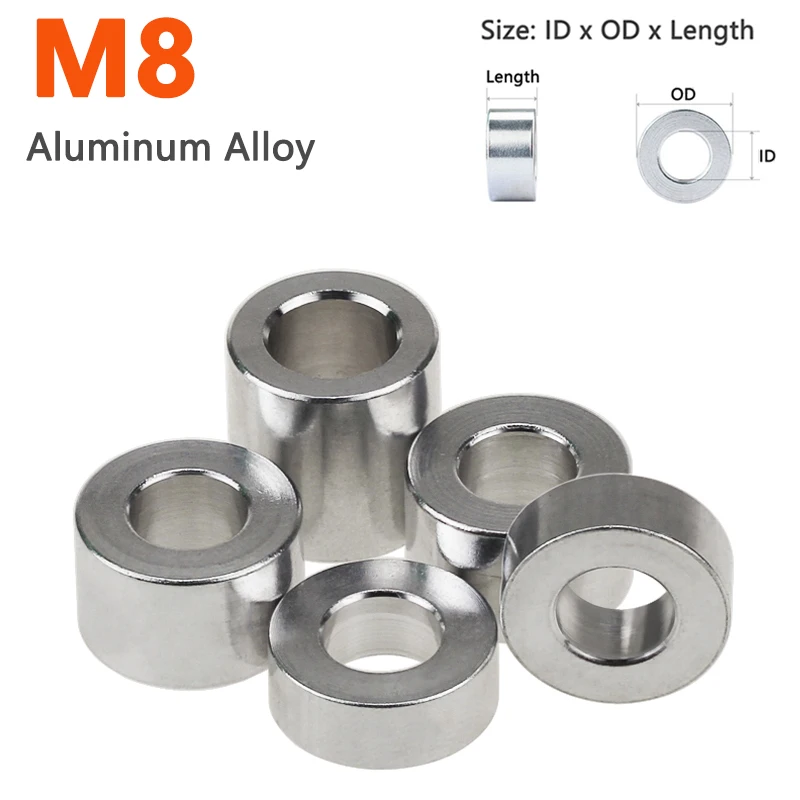 

GooBetter алюминиевые нерезьбовые втулки M8