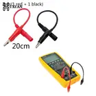 2 шт. DIY Тестовые провода Аллигаторы высокого качества зажимы для аллигатора электрические двухконцевые зажимы для крокодильей зажим для теста перемычки провода