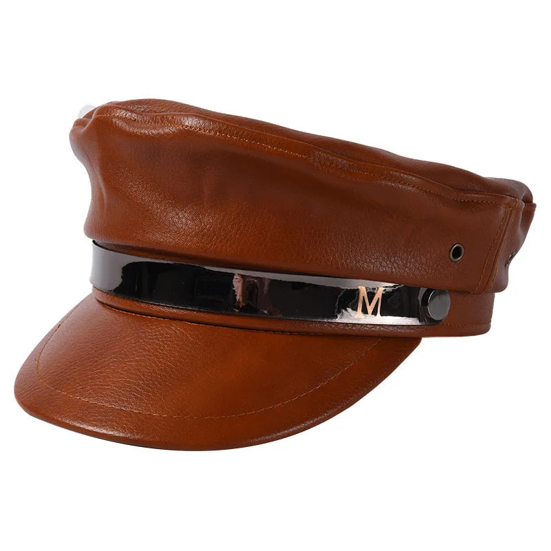 

Женская военная шапка, весна-осень, яркий черный Дамский берет, кепки с плоским верхом, восьмиугольный дорожный кадет