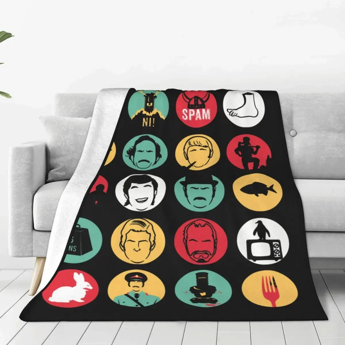 Полностью разные одеяла Монти питон святой грейл Джон клеез Эрик простое Майкл