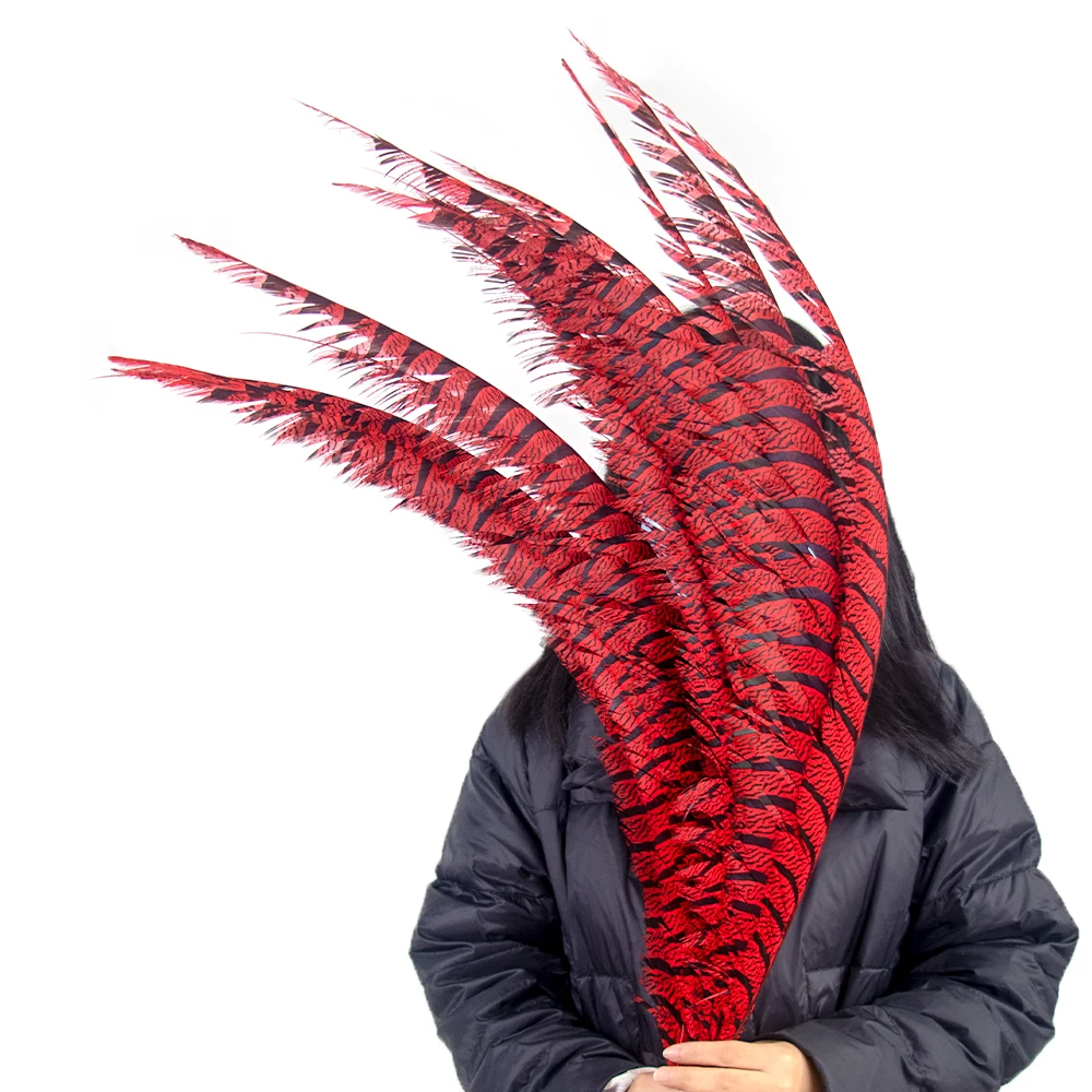 

10/20Pcs Natural Pheasant Feathers Making DIY Crafts Wedding Party Carnival Decoration Table Centerpiece Plumes 75-80cm