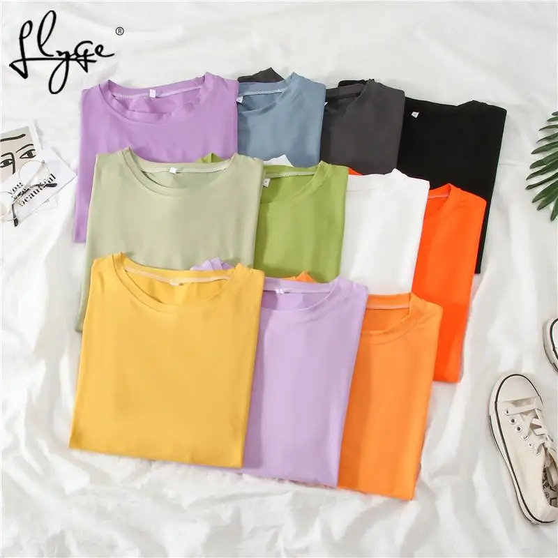 Женская толстовка с круглым вырезом яркие цвета свободный женский свитер