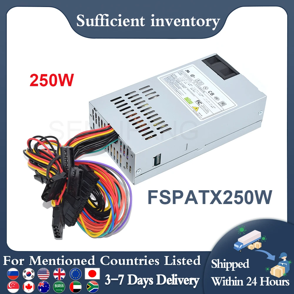 Хорошее качество для FSP AIO Flex POS E200 маленький 1U 220 В Номинальный 200 Вт пиковый 250 Вт импульсный блок питания