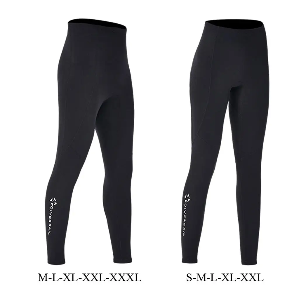 

Неопреновые штаны для дайвинга, длинные брюки 2 мм для плавания, гребли, плавания, серфинга, сохраняют тепло, для водных видов спорта и дайвинга