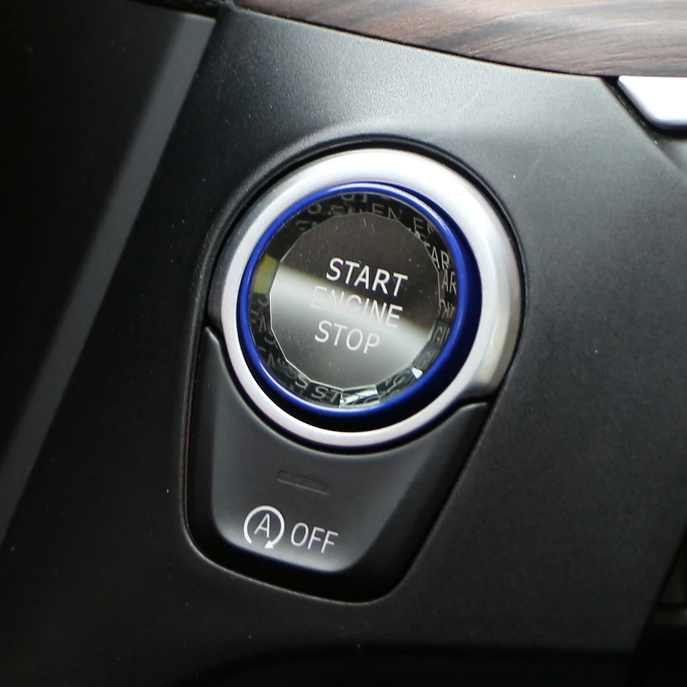 

Car Ignition Key Ring Decoration Cover Trim for BMW X3 X4 G01 G02 2018 - 2021Replacement Car Accessories