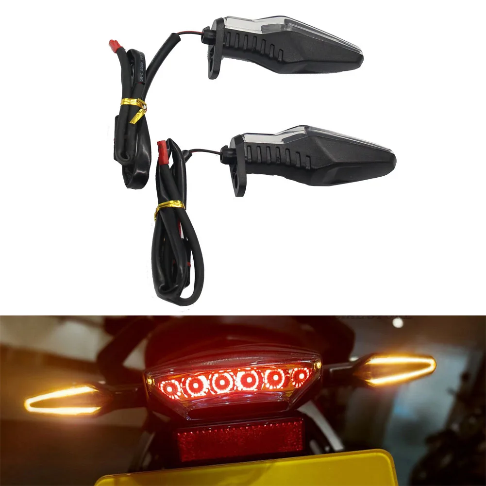 

Motorcycle Modification Indicator Light Is Suitable For BMW R1250GS/ADV S1000R S1000XR Turn Signal (light 1 Pair (2 Pc)+decoder*