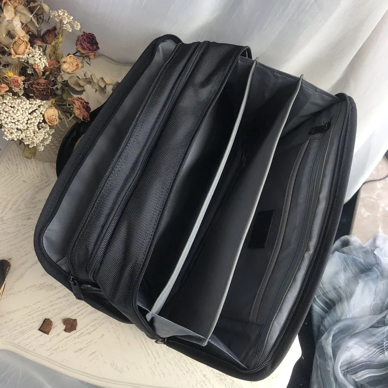 TumI Men's Backpack Alpha 3 Series Ballistic Nylon Portable Laptop Bag Briefcase Document Bag Designer backpack Mochila Hombre