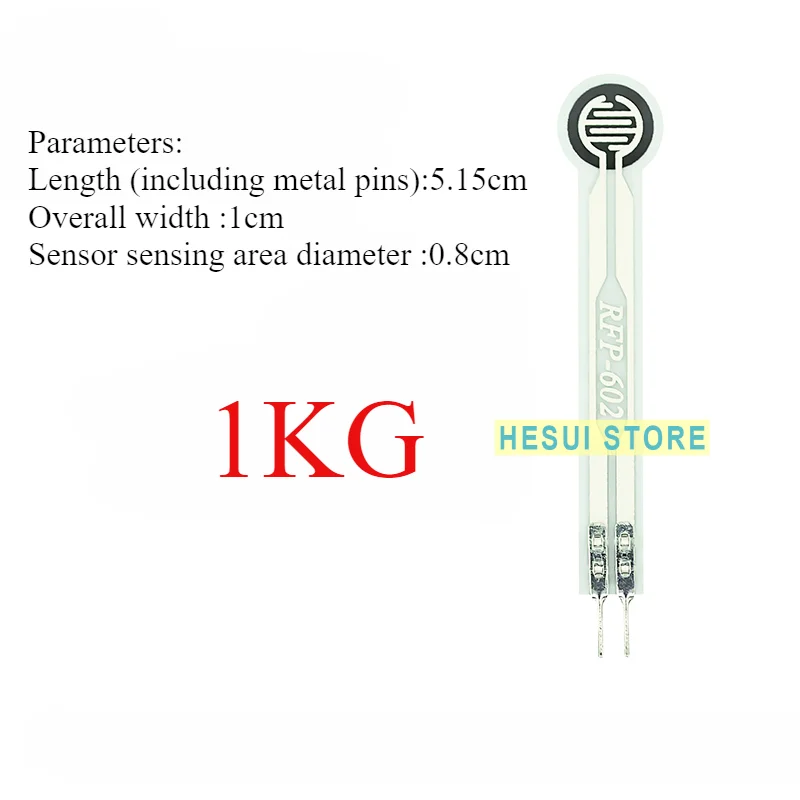Резистивный датчик давления с тонкой пленкой RFP602 совместимый Пьезорезистивным