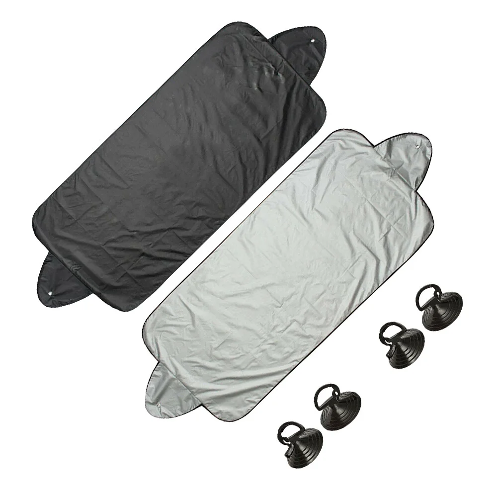 

2 Pcs Windshield Sun Cover Protective Car Shade Ear Protection Accessory Aluminum Mold Car windshield sunshades