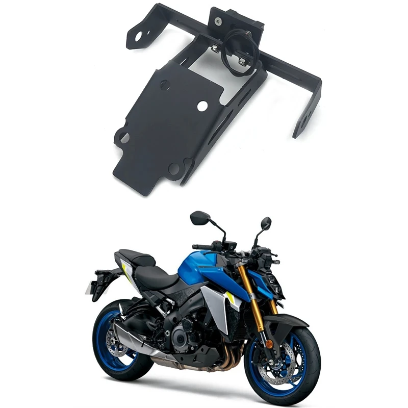 

For SUZUKI GSXS1000 GSXS 1000 GSX S1000 2022+ License Plate Holder Rear Tail Frame Fender Eliminator Bracket Kit