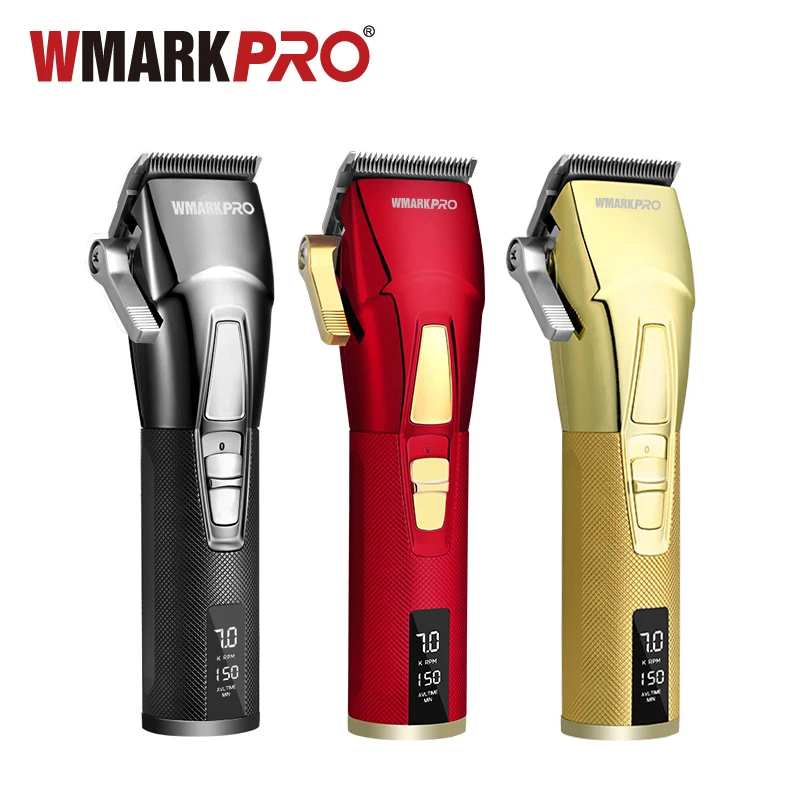 2022 NEW!!WMARK NG-2036 Cordless Hair Clipper With 2 cutting