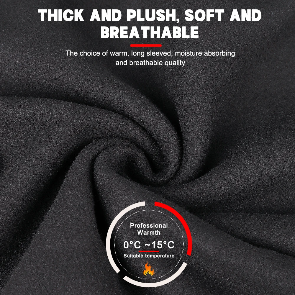 X-TIGER Зимняя Велосипедная Майка С Термостойким Базовым Слоем Флисовая Спортивная