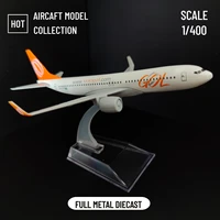 scale 1400 metal aircraft replica gol airlines boeing aviation model plane diecast miniature educational toys for children