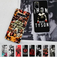 mike tyson boxer phone case for samsung s21 a10 for redmi note 7 9 for huawei p30pro honor 8x 10i cover
