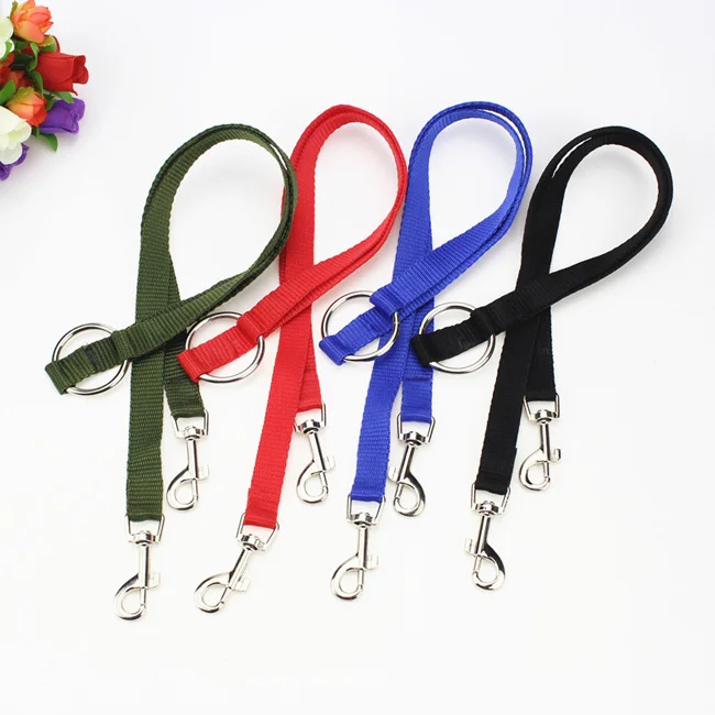 

Pet Accessories V Shape Collar Leashes Lead Couple 2 Way 2 In 1 Nylon Walking Double Dog Leash