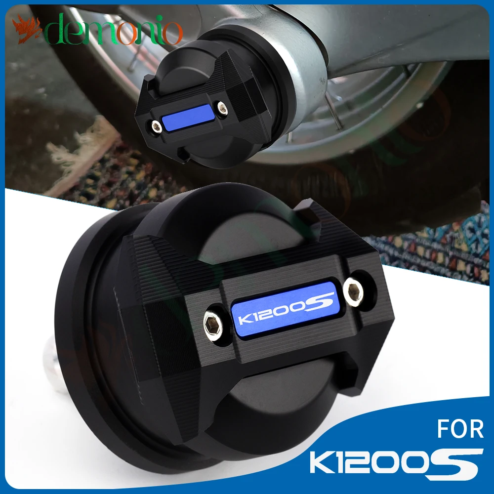

CNC Wheel Protection Motorcycle Accessories Crash Pads Protector For BMW K1200S K1200R K1200GT K 1200GT 2016 2023