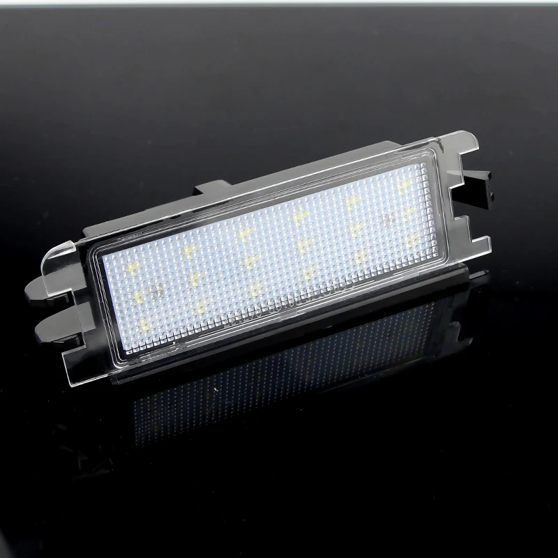 

1X для DACIA LOGAN 1 2004-2012 SANDERO 2008-2012 RENAULT CLIO II 2 2001-2004, без ошибок, фонарь номерного знака