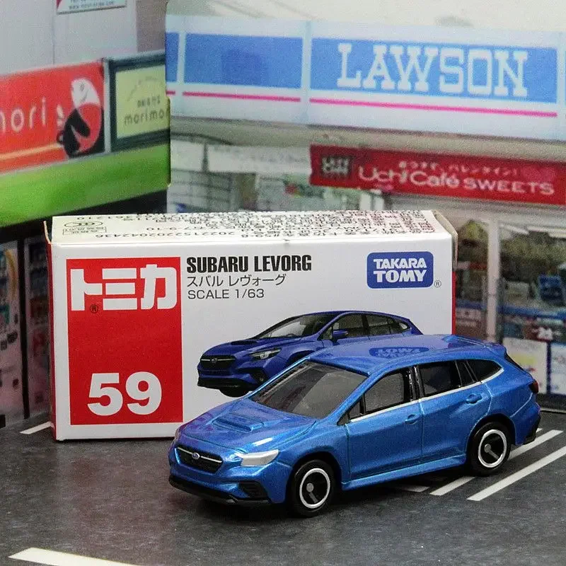 TAKARA TOMY Томика Новый номер. 59: Реплика игрушечного автомобиля из сплава Subaru Legacy