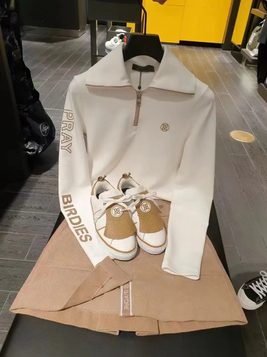 2023 Spring and Autumn new golf women's long sleeve T-shirt thin quick dry jersey pure cotton static delicate women's outdoor