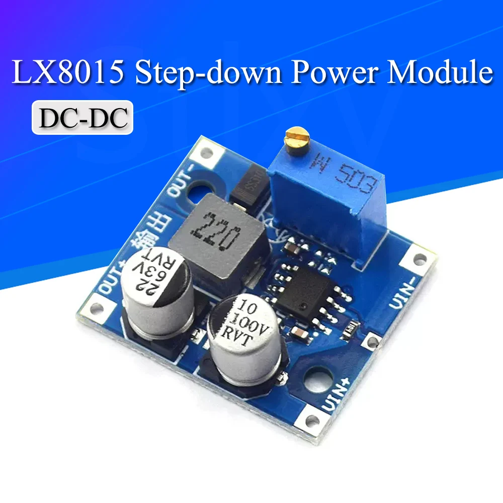 

Stlxy LX8015 DC-DC Конвертер 1-62В 1.5А