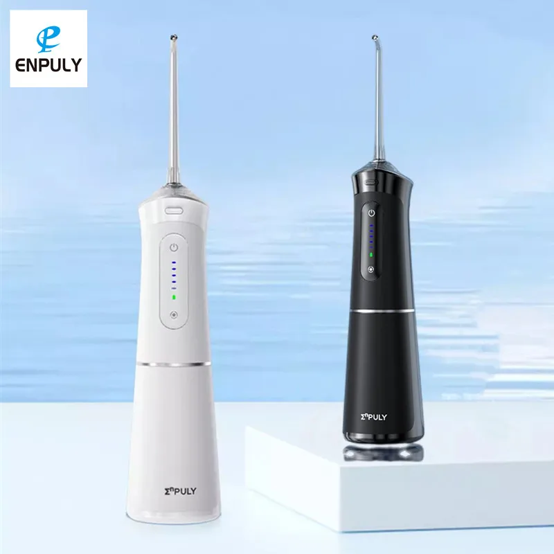 

ENPULY oral irrigator MLG1 portable oral ultrasonic dental water jet for dental cleaners water pulse teeth 200ML 1600 times /min