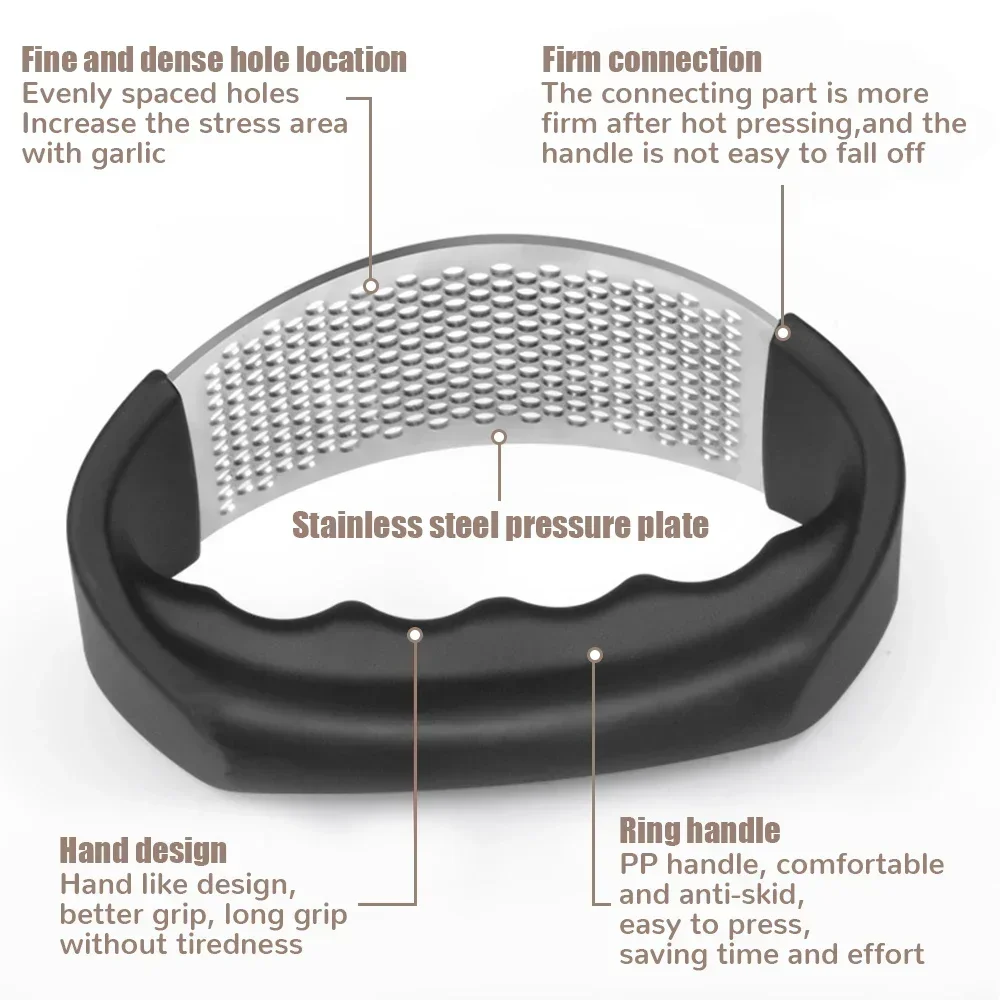 Ручной пресс для чеснока из нержавеющей стали мясорубка инструменты измельчения