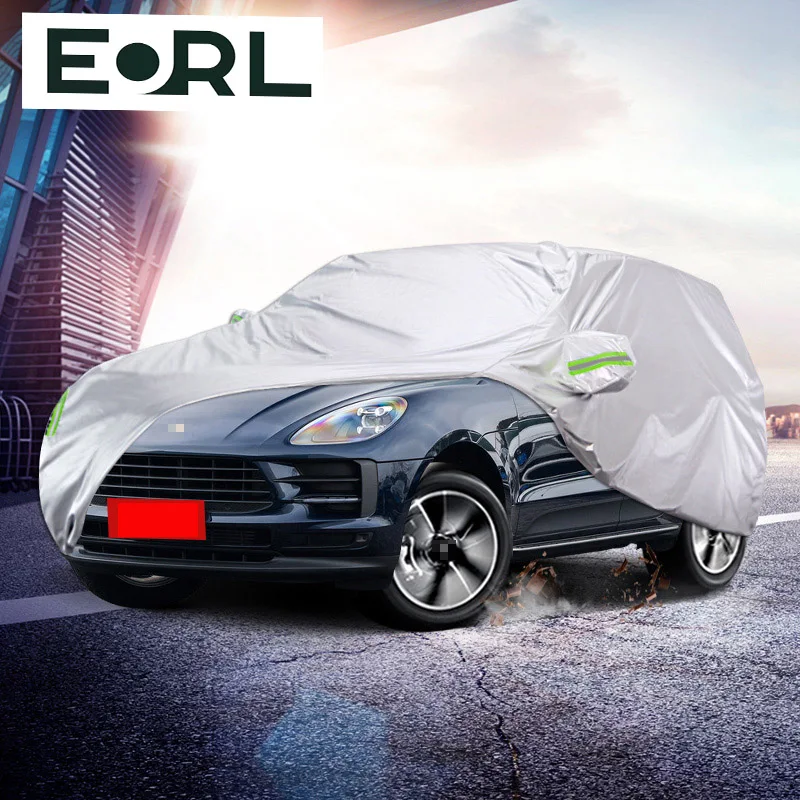 

Full Car Cover SUV Anti UV Rain Sun Snow Frost Oxford cloth Cover Sunshade Dustproof For Porsche Macan Accessories