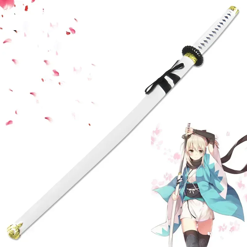 [Забавный] 100 см косплей аниме Hakuouki Okita Souji/ Hajime Saito/Hydikata Toshizo оружие деревянный меч