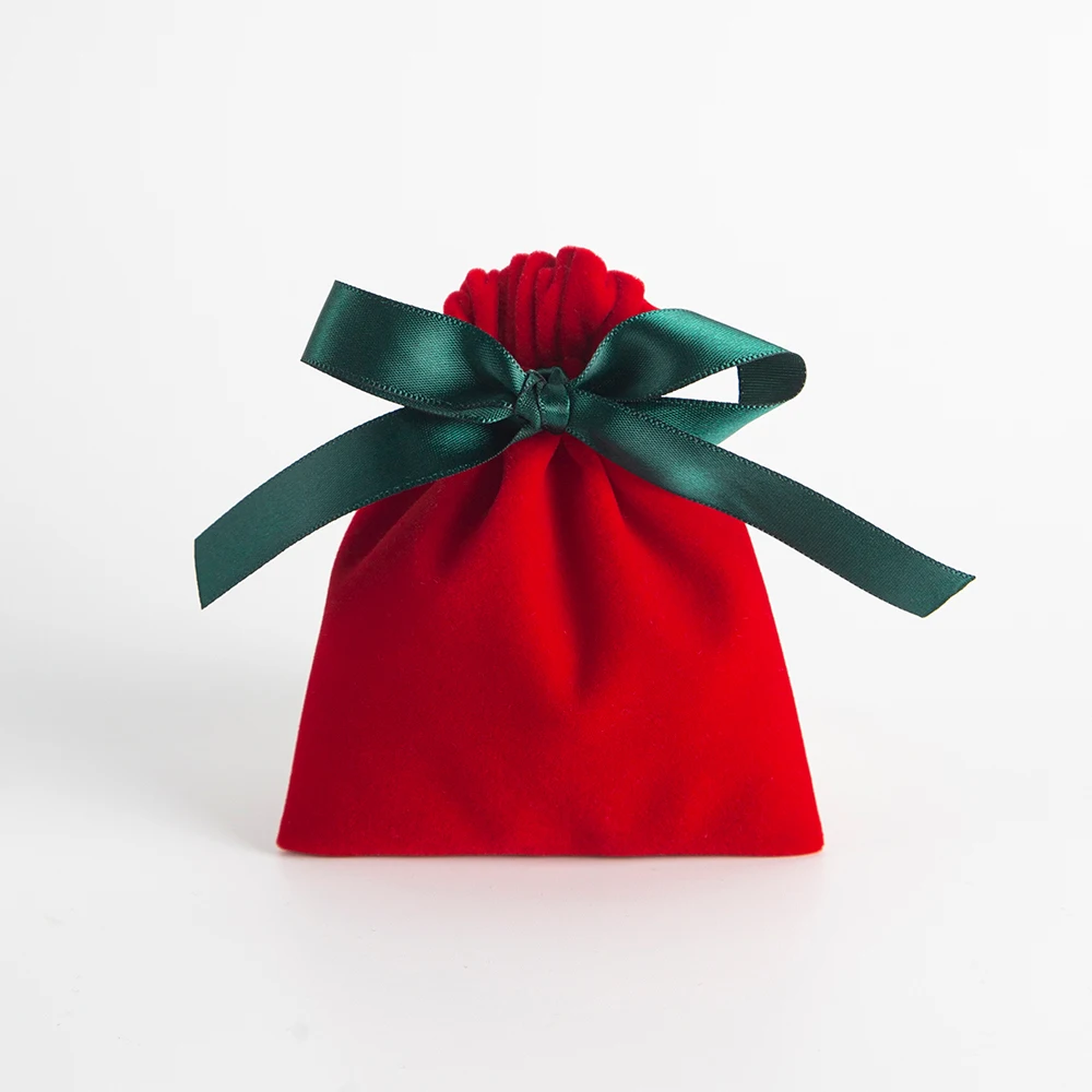 5 шт., бархатные мешки для украшений, Weikende, 7х9 см