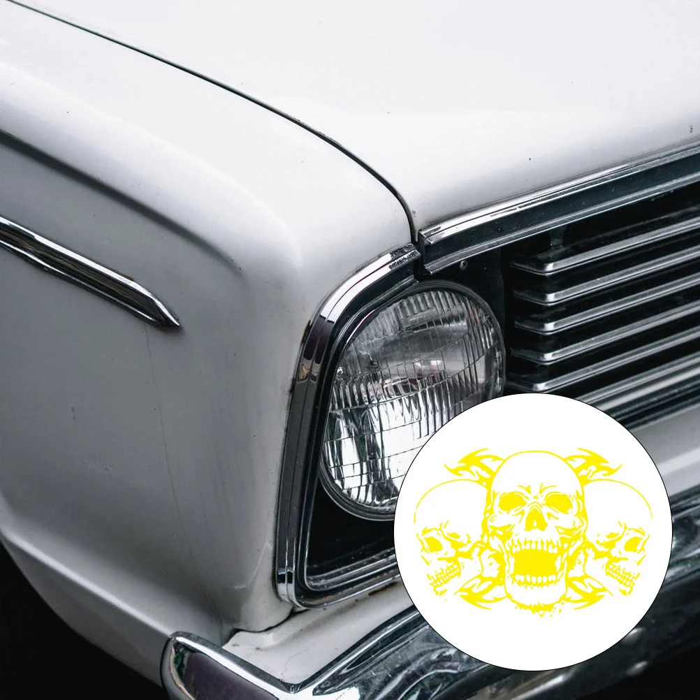 

Sticker Halloween Stickers Car Bone Decals Decorative Hood Universal Trucks