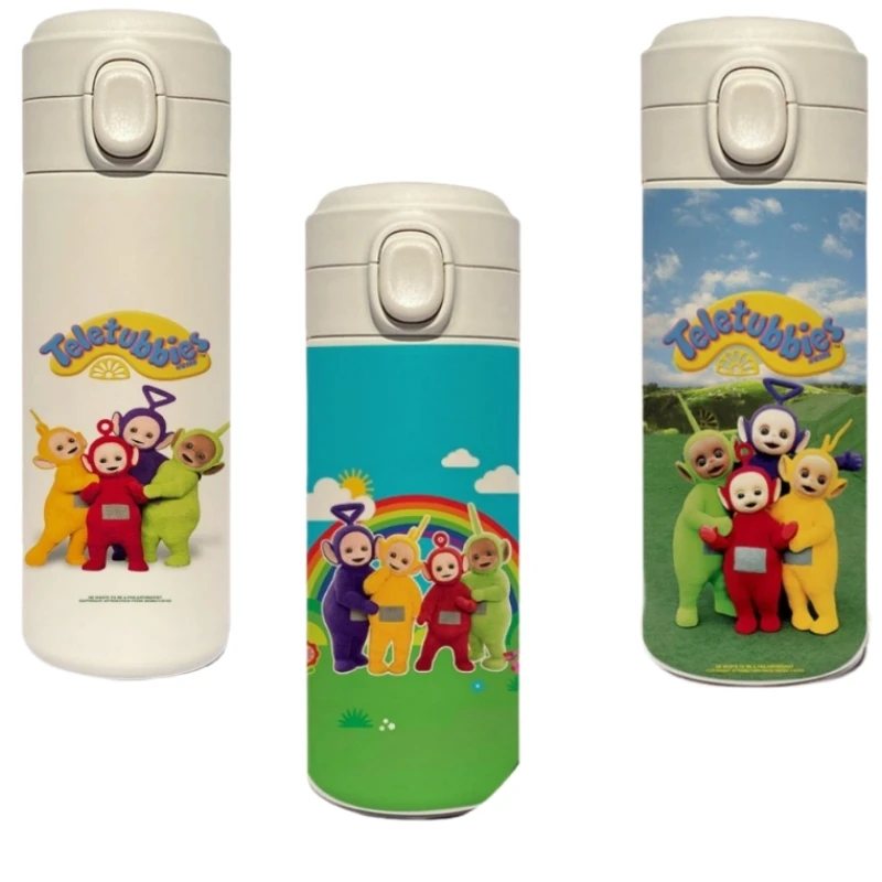 300-450 мл Kawaii Teletubbies термос чашка мультяшная большая емкость Компактная и легкая