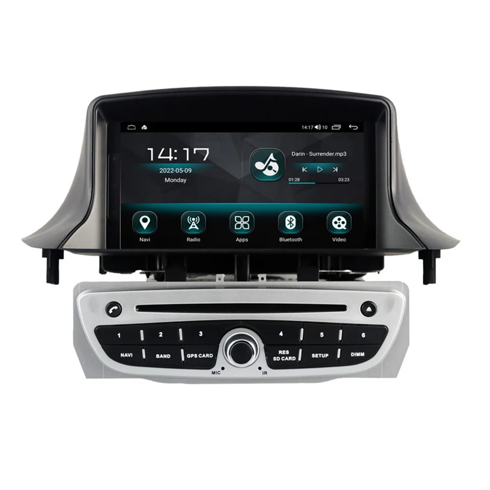 

Android 12 For Renault Megane 3 Fluence 2009-2015 Car stereo radio tape recorder GPS navig Head Unit Multimedia Player Camera