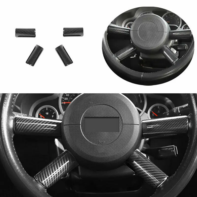 

Для Jeep Wrangler JK 2007-2010 ABS отделка из углеродного волокна