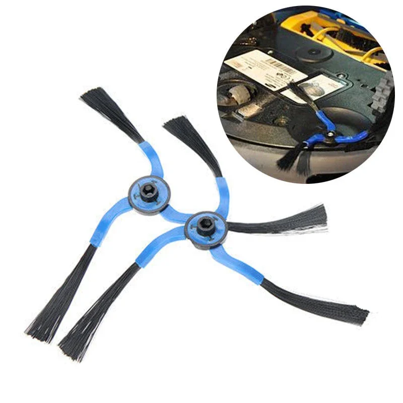 Фото 2 шт. боковые щетки для робота-пылесоса Samsung Navibot VC-RM72VR VC-RM84V VR10F71UCAC VC-RL87V, запчасти для уборки №1
