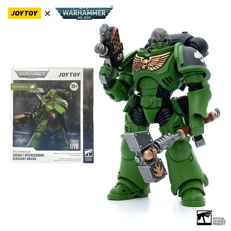 Фигурка JOYTOY 1/18 (4 шт./компл.) 40 тыс. саламандров интерксессуары аниме военная