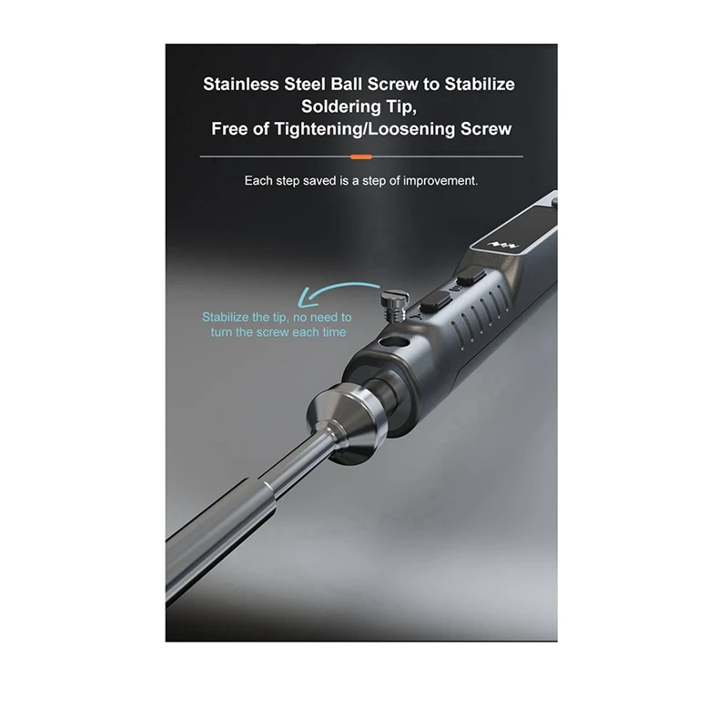 Цифровой электрический паяльник TS101 65 Вт программируемый ЖК-дисплей температура