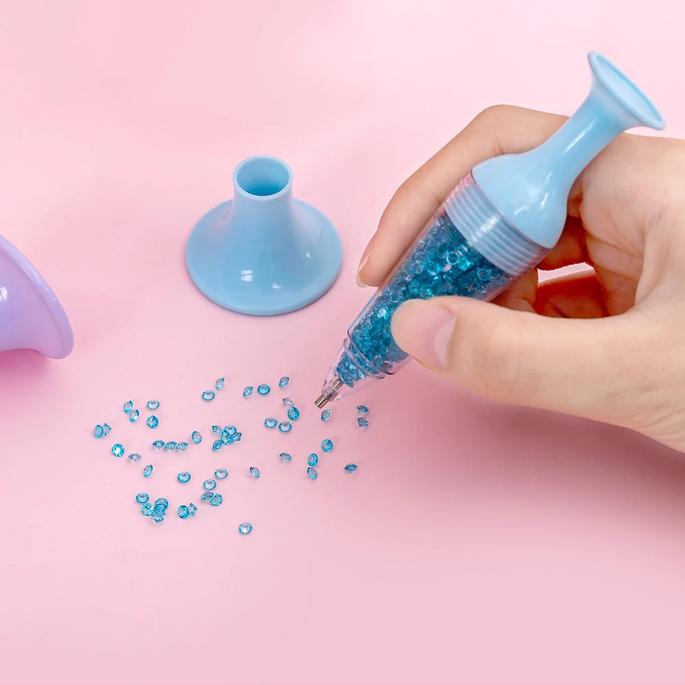 

5D Diamond Painting Point Drill Pen With Diamond DIY Diamond Painting Pen Accessories Cross Stitch Drawing Embroidery Tool