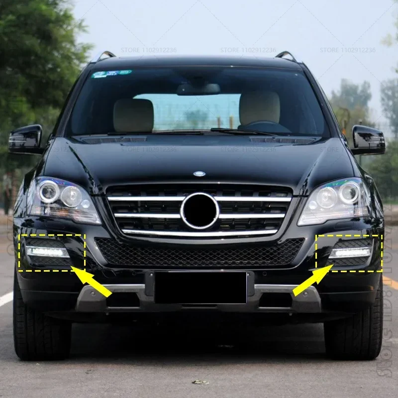 

Для 2009-2011 W164 Mercedes Benz ML CLASS бампер противотуманная фара решетка крышка 1648801924 1648802024