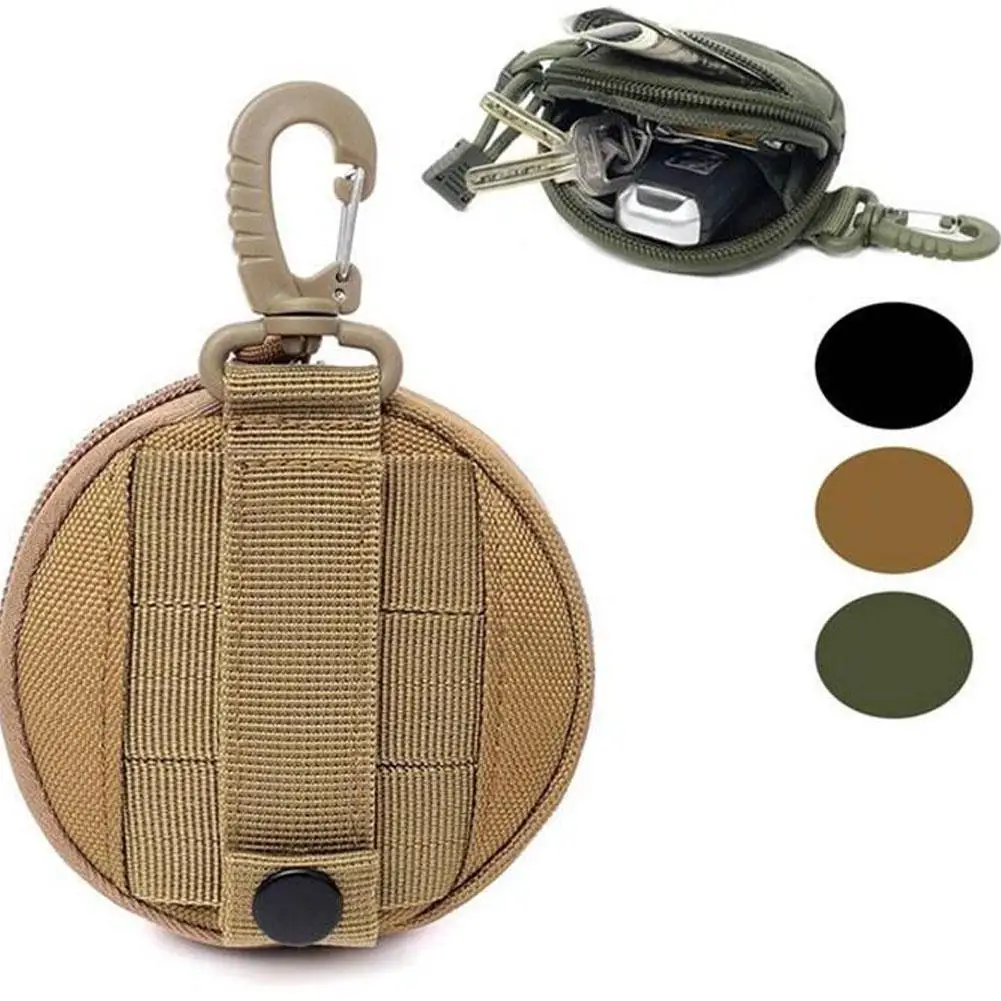 

1000D Tactical Wallet Pocket Military Accessory Bag Portable Mini Money Coin Pouch Keys Holder Waist Bag for Hunting Camping
