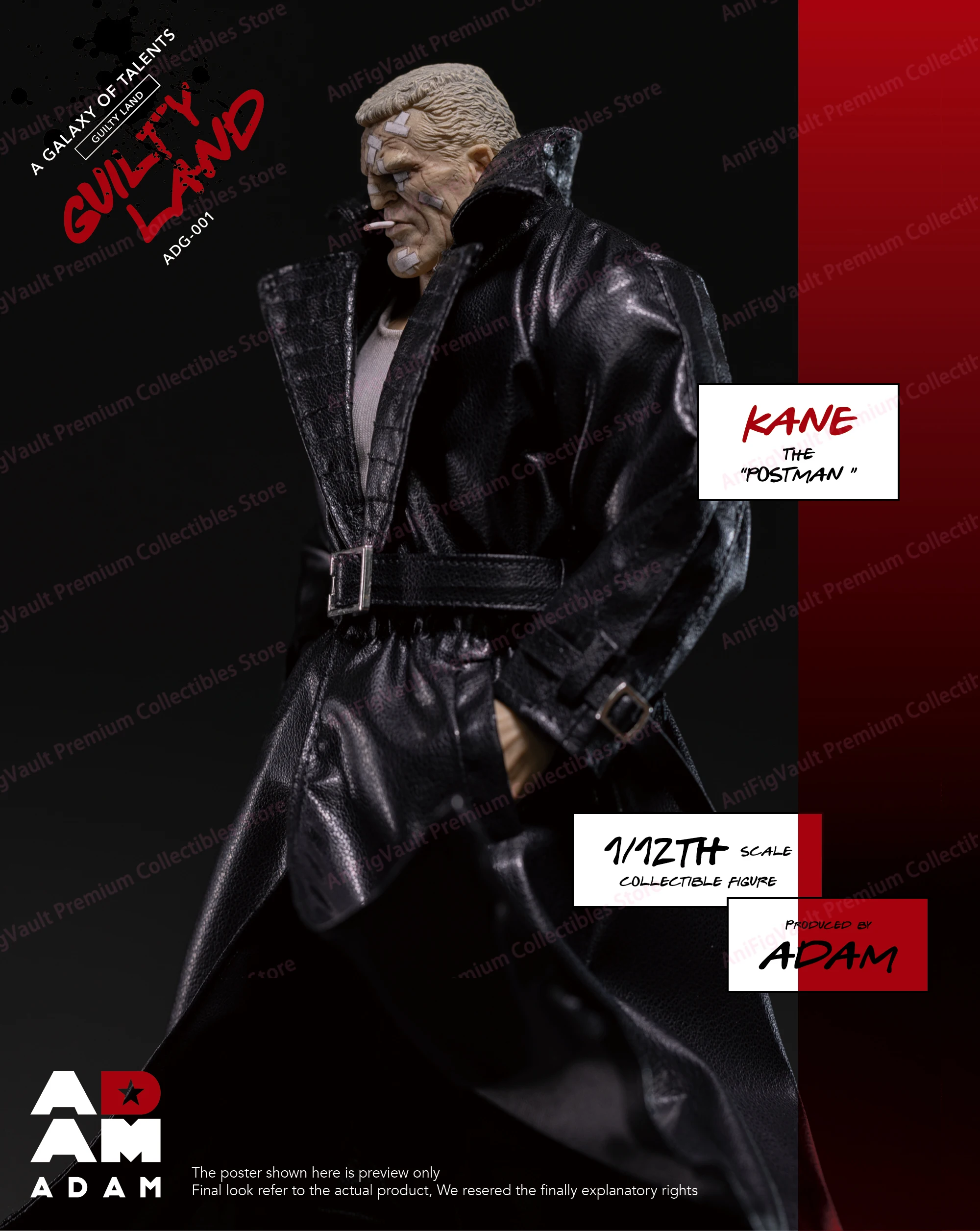 В наличии ADAM GUILTY LAND KANE Листоноша в масштабе 112, тканевый наряд Sin City, солдатская фигурка, аниме-модель, модные игрушки, кукла (art.: 3920d4bdbbef5) - 3920d4bdbbef5
