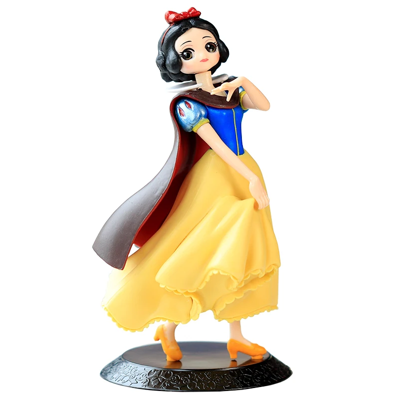 

Disney Snow White Princess Action Figures 5-14cm Snow White Princess and The Seven Dwarfs Figure Model PVC Dolls Collection Toys