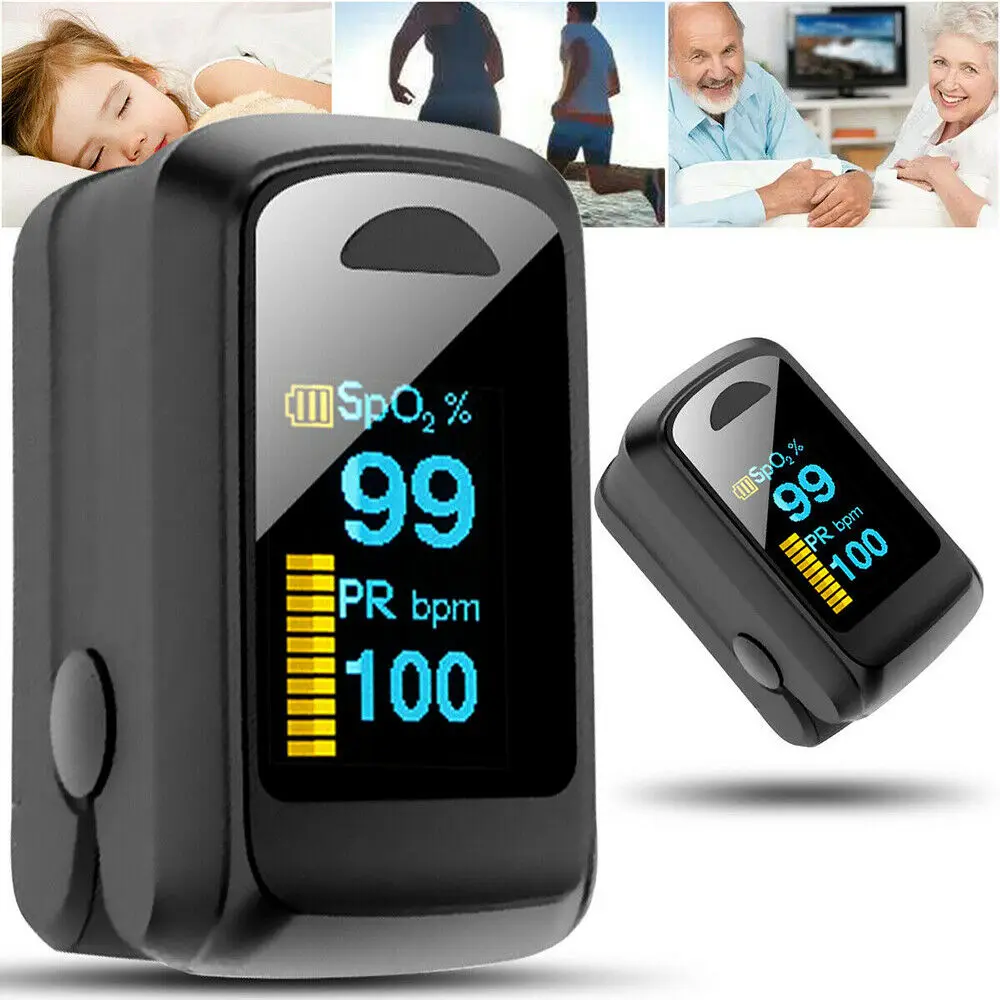 

Sinohero S6 Finger Pulse Oximeter Digital Display Fingertip Oximeter Medical Blood Oxygen Saturation Meter Heart Rate Monitor