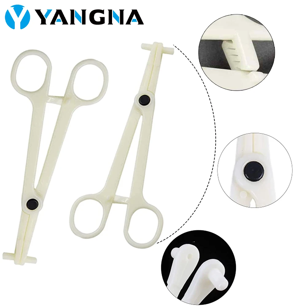 

5/15/30PCS Disposable Triangle Body Piercing Forceps Clamp Ear Nose Lip Nave Piercing Tools Plastic Tattoo Accessories Supplies