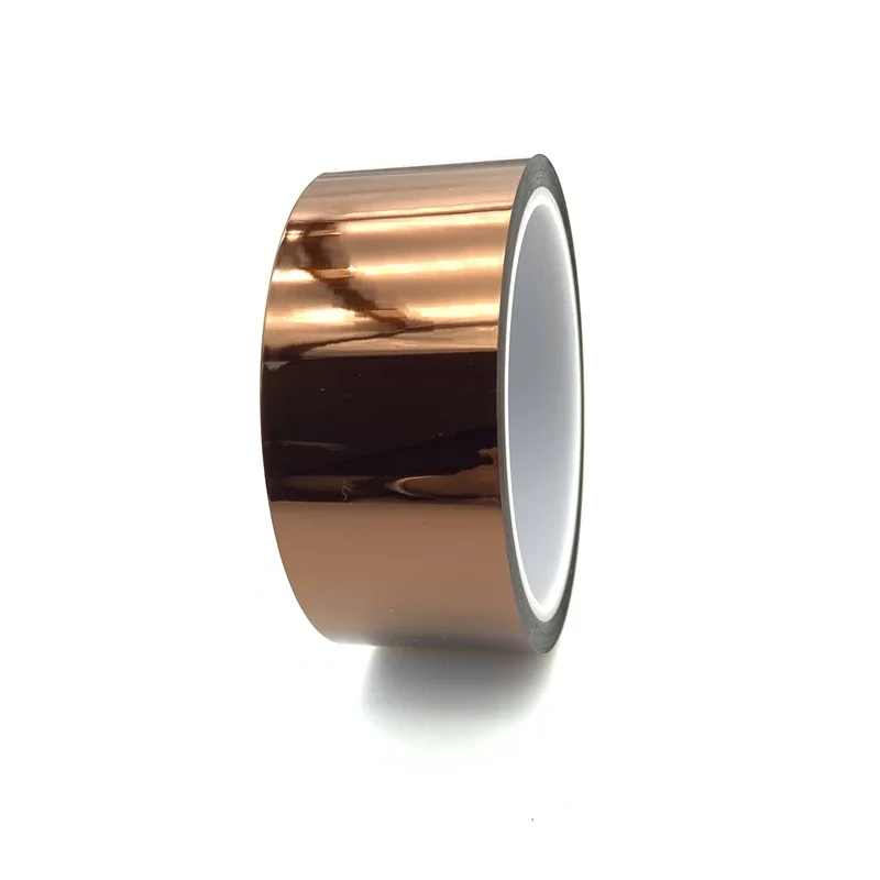 Лента из полиимидной пленки 3 мм ~ 200 золотая высокотемпературная термостойкая