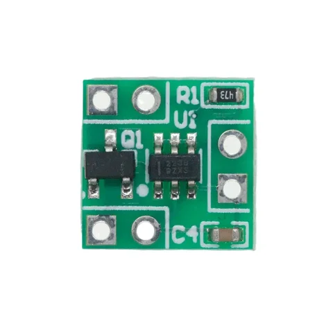 Бистабильный релейный модуль с одной кнопкой, 5 В, запуск-стоп в одно касание, самоблокирующаяся кнопка, миниатюрный источник питания 3 В с низким энергопотреблением