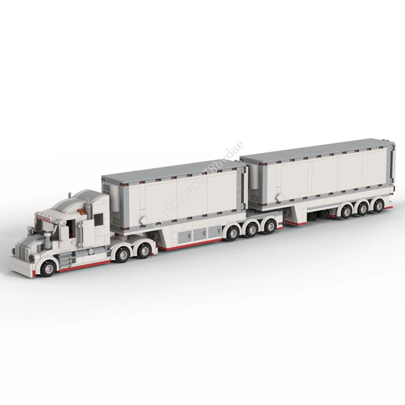 

1012 шт., Детский конструктор «транспортер»