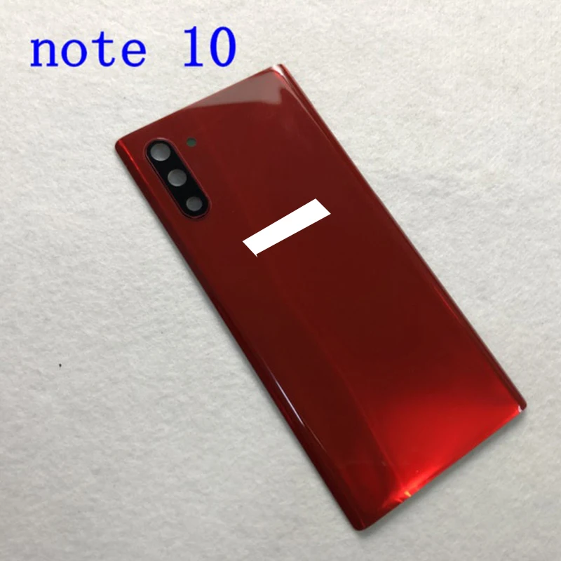 For Samsung Galaxy Note 10 N975 Note 10 plus Note 10 Lite NOTE10+  Battery Back Cover Door Housing +Camera Glass Lens Frame enlarge
