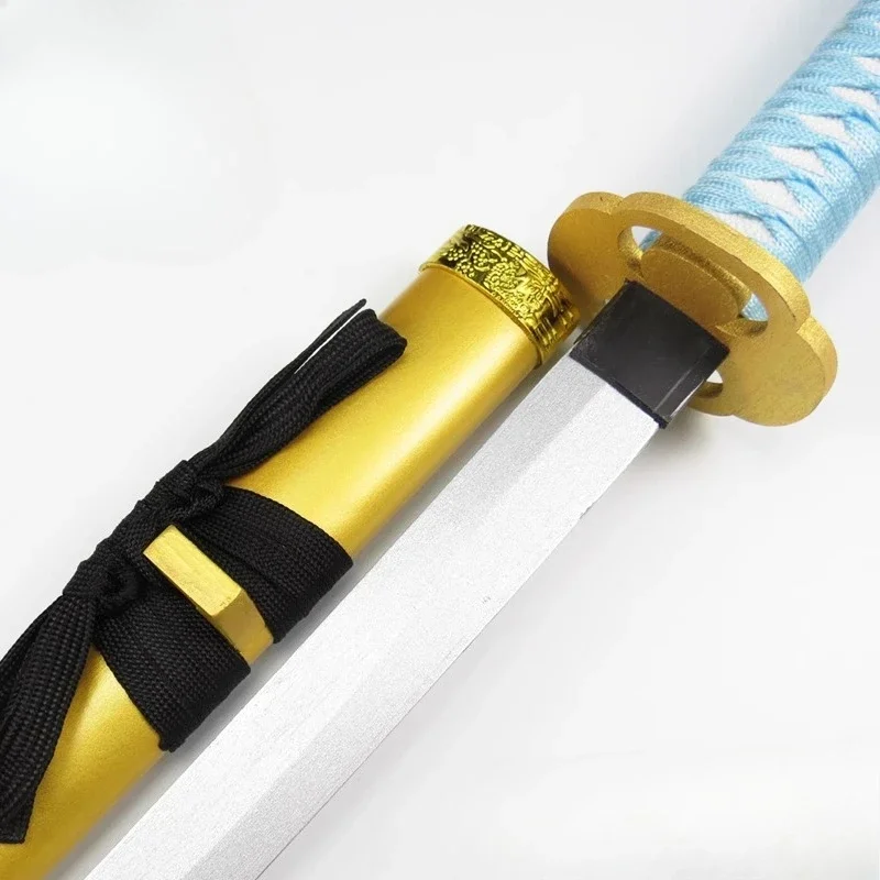 Фото Деревянный нож для косплея, аниме, реквизит, показ, арматура Nikkari Aoe Katana, 100 см №4