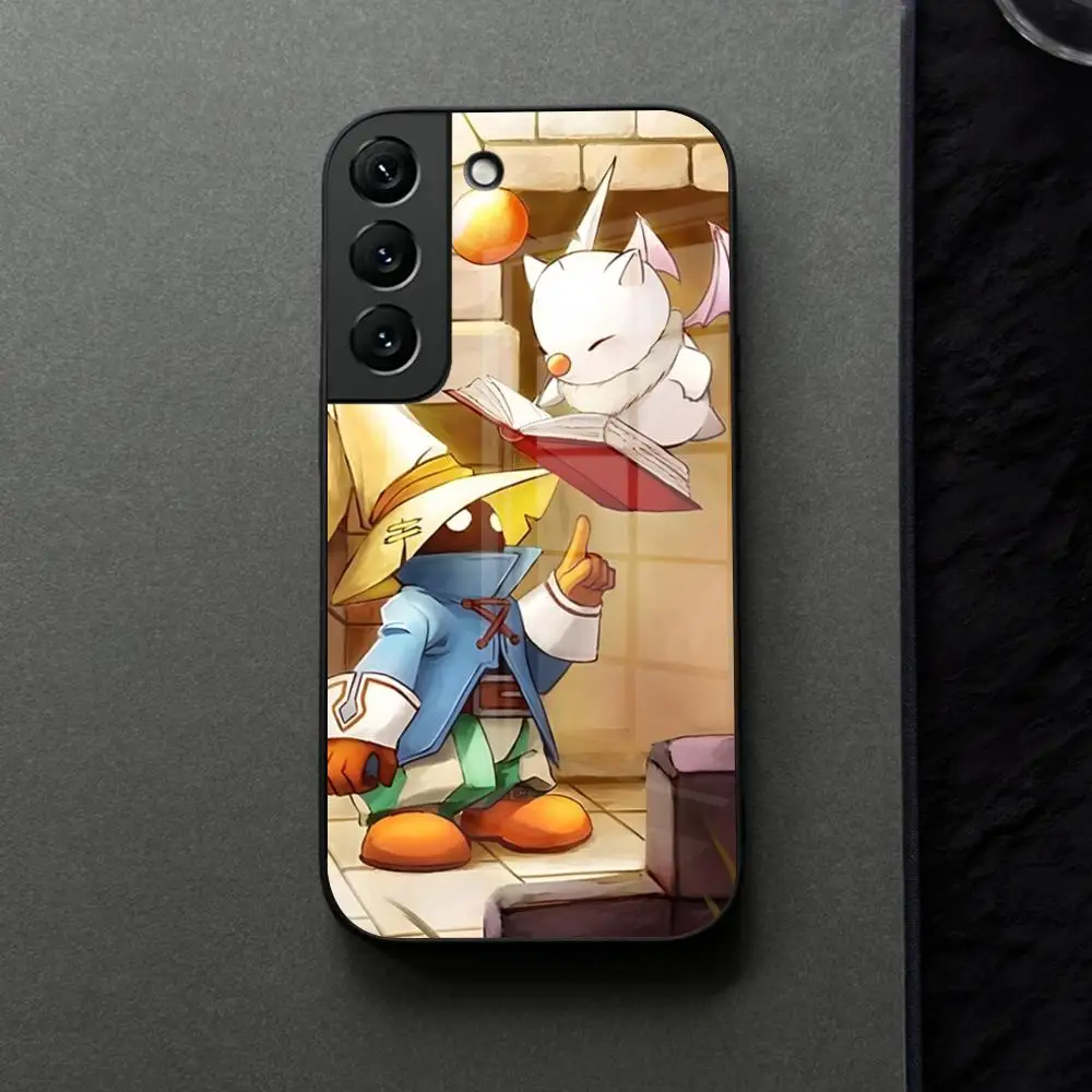 Чехол для телефона M-Moogle Final Fantasy, стекло для Samsung Galaxy S21 S25 S22 S20 S24 S23 Ultra Fe Plus A16 A34 A54 A24 Coque (art.: 3920cf424b164) - 3920cf424b164
