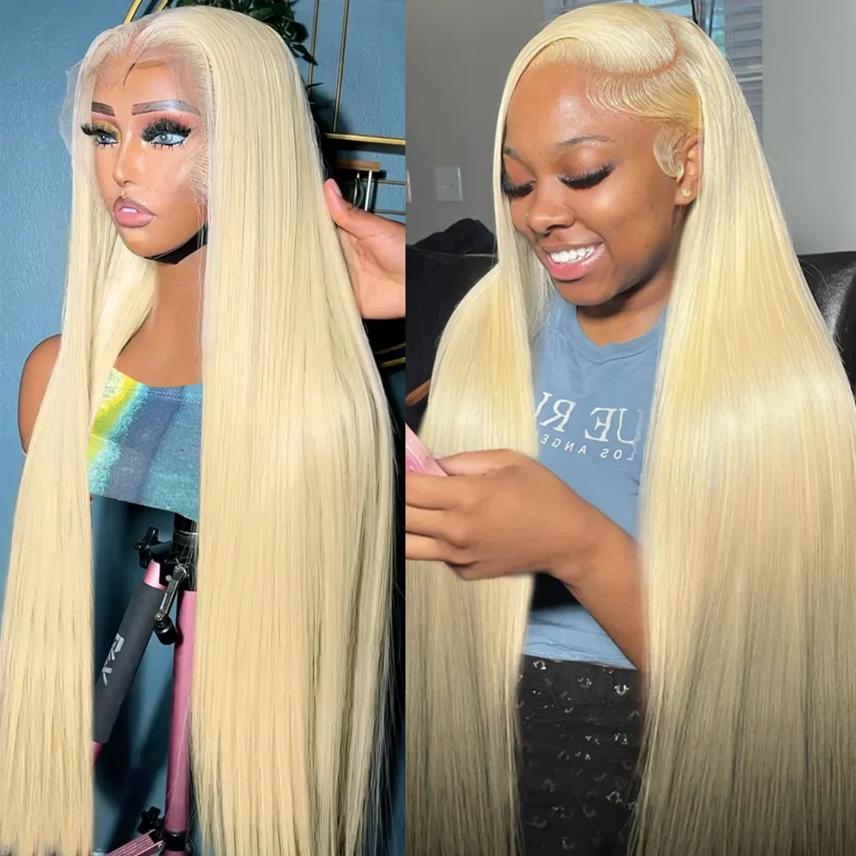 Парик женский белый на сетке 30 34 дюйма 13x6 613